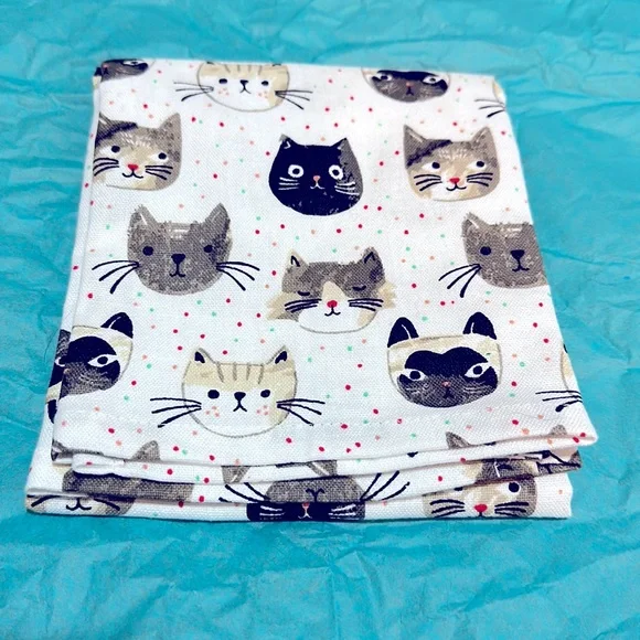 🆕 Cats and Confetti Tea Towel - Picture 2 of 4